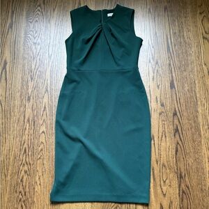 Calvin Klein Forest Green Midi Dress